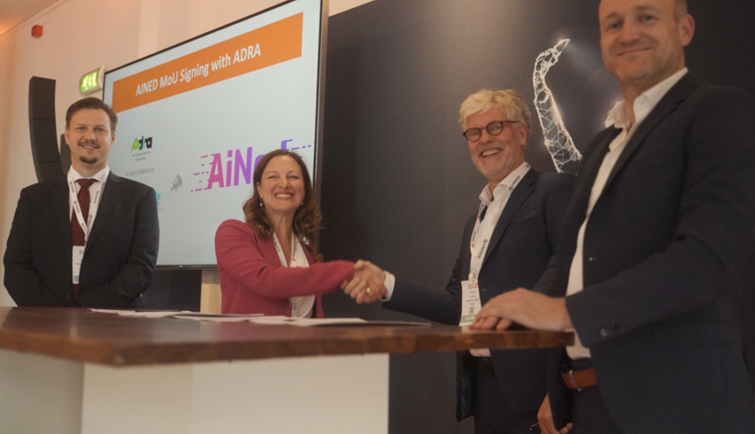 Joining forces AiNed Foundation and Adra in European ambitions 